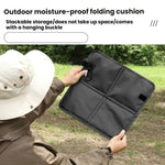 เบาะรองนั่งพับกันความชื้นแบบพกพา AOTU AT6216-1 ขนาด 37x35 ซม. ผ้า Oxford หนา สำหรับตั้งแคมป์และชายหาด