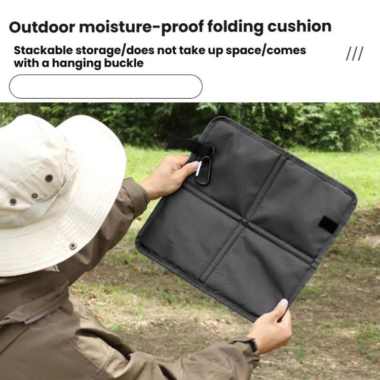 เบาะรองนั่งพับกันความชื้นแบบพกพา AOTU AT6216-1 ขนาด 37x35 ซม. ผ้า Oxford หนา สำหรับตั้งแคมป์และชายหาด