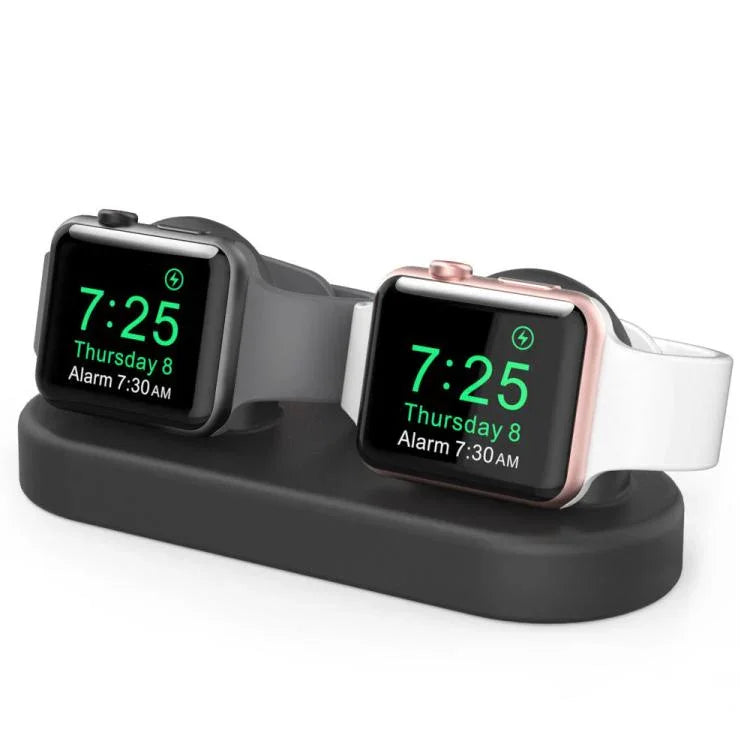 ฐานเก็บของ 2-in-1 พร้อมแท่นชาร์จซิลิโคนสำหรับ Apple Watch / หูฟัง AhaStyle DD97 สำหรับตั้งโต๊ะ