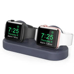 ฐานเก็บของ 2-in-1 พร้อมแท่นชาร์จซิลิโคนสำหรับ Apple Watch / หูฟัง AhaStyle DD97 สำหรับตั้งโต๊ะ