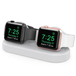 ฐานเก็บของ 2-in-1 พร้อมแท่นชาร์จซิลิโคนสำหรับ Apple Watch / หูฟัง AhaStyle DD97 สำหรับตั้งโต๊ะ