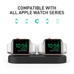 ฐานเก็บของ 2-in-1 พร้อมแท่นชาร์จซิลิโคนสำหรับ Apple Watch / หูฟัง AhaStyle DD97 สำหรับตั้งโต๊ะ