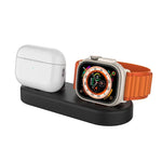 ฐานเก็บของ 2-in-1 พร้อมแท่นชาร์จซิลิโคนสำหรับ Apple Watch / หูฟัง AhaStyle DD97 สำหรับตั้งโต๊ะ