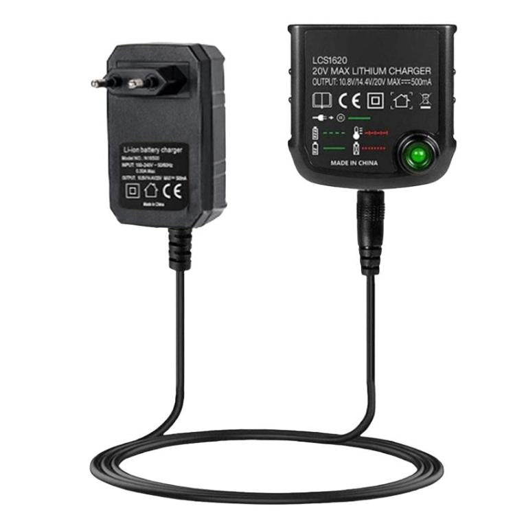 ที่ชาร์จแบตเตอรี่ลิเธียม Black&Decker 12-18V LCS1620, ปลั๊ก US, ปลั๊ก EU, ปลั๊ก UK