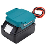 ที่ชาร์จแบตเตอรี่ลิเธียม Makita 18V 18650 เครื่องมือแปลงแบตเตอรี่ ไม่มีสวิตช์ป้องกัน พร้อมสวิตช์ป้องกัน