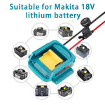 ที่ชาร์จแบตเตอรี่ลิเธียม Makita 18V 18650 เครื่องมือแปลงแบตเตอรี่ ไม่มีสวิตช์ป้องกัน พร้อมสวิตช์ป้องกัน