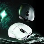 Ajazz NearLink / แบบมีสาย / บลูทูธ เมาส์โหมดสามแบบ รุ่น AJ159 NL 400mAh PAW3311 สีขาว, รุ่น AJ159 NL 800mAh PAW3311 สีดำ, รุ่น AJ159 NL 800mAh PAW3311 สีขาว, รุ่น AJ159 NL P 800mAh PAW3395 สีดำ, รุ่น AJ159 NL P 800mAh PAW3395 สีขาว