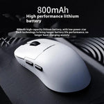 Ajazz NearLink / แบบมีสาย / บลูทูธ เมาส์โหมดสามแบบ รุ่น AJ159 NL 400mAh PAW3311 สีขาว, รุ่น AJ159 NL 800mAh PAW3311 สีดำ, รุ่น AJ159 NL 800mAh PAW3311 สีขาว, รุ่น AJ159 NL P 800mAh PAW3395 สีดำ, รุ่น AJ159 NL P 800mAh PAW3395 สีขาว