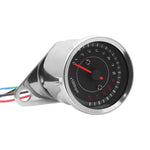 Motorcycle LED Backlit Engine Speedometer, 7566