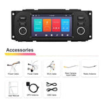 เครื่องเล่นรถยนต์ Android ขนาด 5 นิ้ว แนวนอน หน่วยควบคุมกลางแบบ All-In-One, รุ่นมาตรฐาน, รุ่นมาตรฐาน+กล้อง 12 ดวง+ไมโครโฟน
