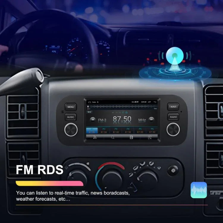 เครื่องเล่นรถยนต์ Android ขนาด 5 นิ้ว แนวนอน หน่วยควบคุมกลางแบบ All-In-One, รุ่นมาตรฐาน, รุ่นมาตรฐาน+กล้อง 12 ดวง+ไมโครโฟน