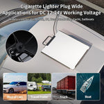 Power Converter Car Charger Cigarette Lighter, 12V / 24V To 30V 3.5A With 1m Car Charger