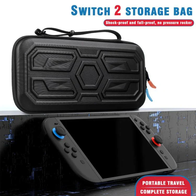 เคสแข็งสไตล์ Mecha สำหรับ Nintendo Switch 2 พร้อมกระเป๋าใส่แบบพกพากันกระแทก