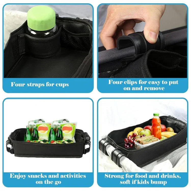 ถาดรถเข็นเด็ก รถเข็นสี่ล้อ ถาดอาหาร สำหรับ Wonderfold W1 / W2 S, สำหรับ Wonderfold W4 L