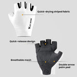 WEST BIKING Cushioned Breathable Non-slip Cycling Training Gloves, M, L, XL, XXL
