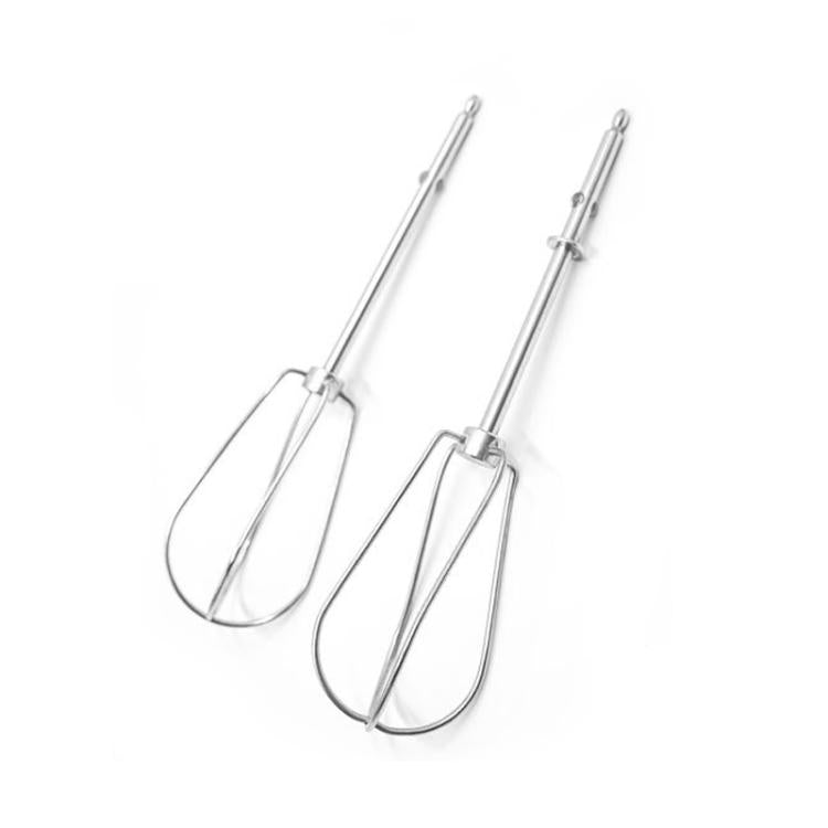 2pcs /Set 304 Stainless Steel Whisk Attachment For Donlim, Hauswirt Electric Hand Mixers