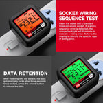 HABOTEST ปลั๊กทดสอบไฟฟ้าอัจฉริยะแสดงผลดิจิทัล, HT97B ปลั๊ก US, HT97D ปลั๊ก EU, HT97E ปลั๊ก UK