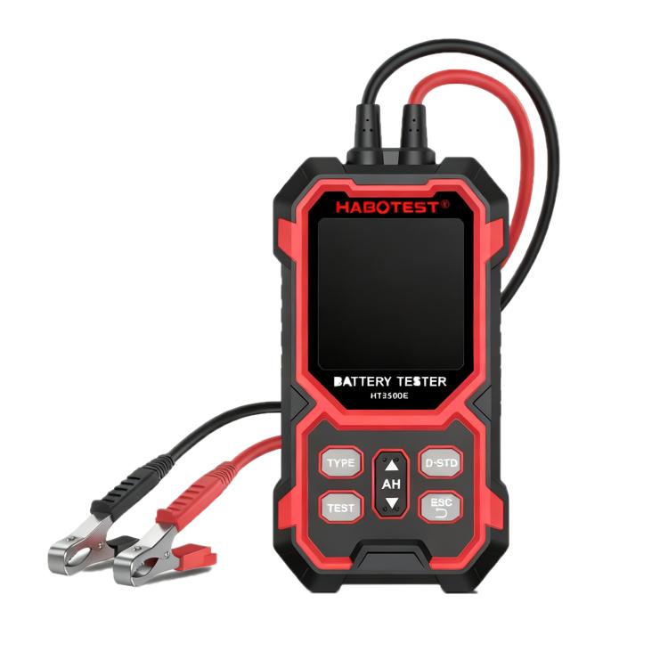 HABOTEST เครื่องทดสอบอายุแบตเตอรี่รถยนต์ 12/24V