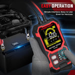 HABOTEST เครื่องทดสอบอายุแบตเตอรี่รถยนต์ 12/24V