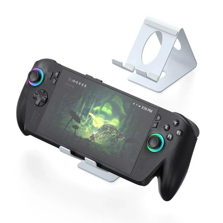 ขาตั้งโลหะสากลสำหรับเครื่องเล่นเกมพกพา รองรับ ROG Xbox Ally/X, Switch, Steam Deck และ Lenovo Legion Go สีขาวและสีดำ