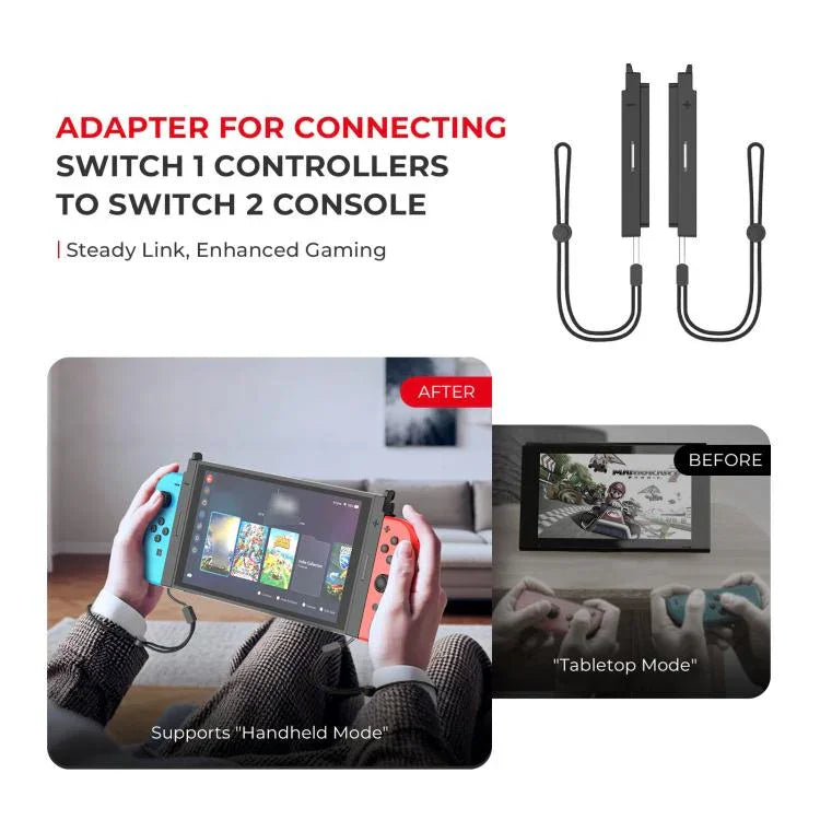 อะแดปเตอร์แปลงจอยคอน Nintendo Switch 1 เป็น Nintendo Switch 2 แบบเสียบแล้วเล่น