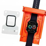 ชุดติดตั้งฟิล์มกระจกนิรภัยแบบอัตโนมัติอัปเกรด สำหรับ Apple Watch Series 10/11 46mm, สำหรับ Apple Watch Series 10/11 42mm, สำหรับ Apple Watch Series 7/8/9 45mm, สำหรับ Apple Watch Series 7/8/9 41mm, สำหรับ Apple Watch Series 6/5/4/SE 44mm