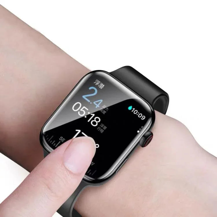 ชุดติดตั้งฟิล์มกระจกนิรภัยแบบอัตโนมัติอัปเกรด สำหรับ Apple Watch Series 10/11 46mm, สำหรับ Apple Watch Series 10/11 42mm, สำหรับ Apple Watch Series 7/8/9 45mm, สำหรับ Apple Watch Series 7/8/9 41mm, สำหรับ Apple Watch Series 6/5/4/SE 44mm