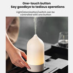 เครื่องเพิ่มความชื้นพร้อมเครื่องกระจายกลิ่นอโรม่า USB พร้อมไฟบรรยากาศสีสันสดใส