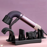 ที่วางเครื่องเป่าผมสำหรับ Dyson รุ่น HD17/HD18 ชั้นวางเก็บของบนโต๊ะ รองรับหัวเป่าจำนวน 5 หัว