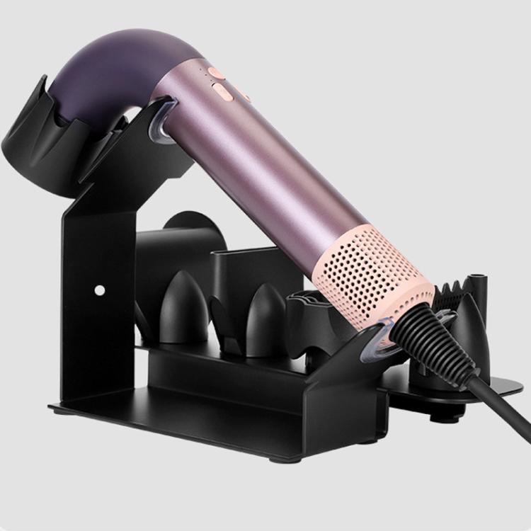 ที่วางเครื่องเป่าผมสำหรับ Dyson รุ่น HD17/HD18 ชั้นวางเก็บของบนโต๊ะ รองรับหัวเป่าจำนวน 5 หัว