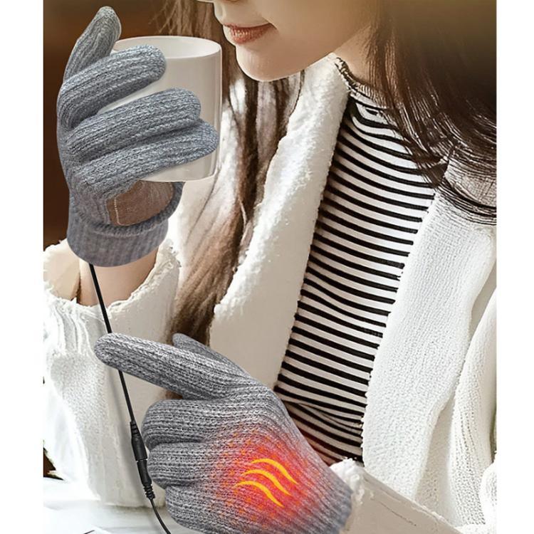 ถุงมือไฟฟ้าร้อนเต็มนิ้ว ใช้งานกับหน้าจอสัมผัสได้ ถุงมือกันลื่นกันหนาวสำหรับผู้ชายและผู้หญิง รุ่นควบคุมอุณหภูมิคงที่ สีดำ สีเทา รุ่นปรับอุณหภูมิได้ 3 ระดับ สีดำ สีเทา