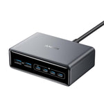 Prime ที่ชาร์จตั้งโต๊ะ Gallium Nitride 200W 4 Type-C+2 USB 6 พอร์ต, ปลั๊ก US, A2683