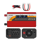 XUYUAN 12V / 24V To 110V Pure Sine Wave Inverter Power Inverter US Plug, 800W Black, 1400W Black, 2000W Black, 3000W Black, 3600W Black, 4000W Black, 800W Red, 1400W Red, 2000W Red, 3000W Red