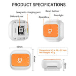 ปลอกคอสัตว์เลี้ยงแจ้งเตือนรั้วอิเล็กทรอนิกส์ SOS ตำแหน่ง GPS/WIFI แบบเรียลไทม์