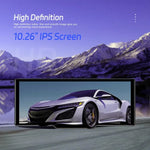 กล้องบันทึกภาพรถยนต์ 4K HD เครื่องนำทางรถยนต์ CarPlay หน้าจอกลางรถยนต์ A4473