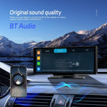 กล้องบันทึกภาพรถยนต์ 4K HD เครื่องนำทางรถยนต์ CarPlay หน้าจอกลางรถยนต์ A4473