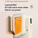 ปลอกอุ่นขวดนมเด็กแบบพกพา ปลอกอุ่นไร้สาย พร้อมแบตเตอรี่ในตัว 10000mAh และไฟกลางคืน
