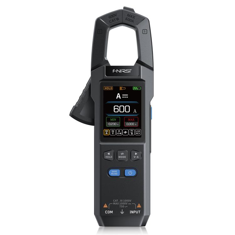 FNIRSI มัลติมิเตอร์หนีบกระแสอัจฉริยะอัตโนมัติเต็มรูปแบบ, DMC-100