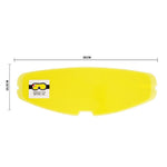 Motorcycle Helmet Anti-Fog Sticker For  FF353/FF328/FF390/FF800/FF397 Lens Anti-Fog Film, 10.5 x 30cm