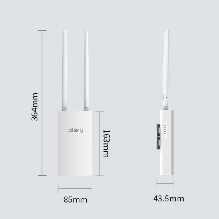 COMFAST Plery R702 เราเตอร์ไร้สาย 4G LTE สำหรับใช้งานกลางแจ้ง กันน้ำ IP66 รองรับซิมการ์ดทั่วไป ปลั๊ก EU, ปลั๊ก US, ปลั๊ก UK, ปลั๊ก AU
