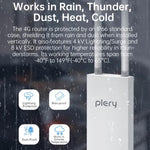 COMFAST Plery R702 เราเตอร์ไร้สาย 4G LTE สำหรับใช้งานกลางแจ้ง กันน้ำ IP66 รองรับซิมการ์ดทั่วไป ปลั๊ก EU, ปลั๊ก US, ปลั๊ก UK, ปลั๊ก AU