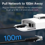 COMFAST Plery R702 เราเตอร์ไร้สาย 4G LTE สำหรับใช้งานกลางแจ้ง กันน้ำ IP66 รองรับซิมการ์ดทั่วไป ปลั๊ก EU, ปลั๊ก US, ปลั๊ก UK, ปลั๊ก AU