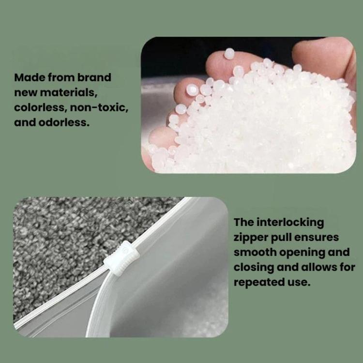 ถุงซิปใส่เสื้อผ้า ถุงบรรจุถุงเท้า 100 ชิ้น ป้ายเตือน ขนาด 15 x 20 ซม. ขัดทราย, 17 x 25 ซม. ขัดทราย, 20 x 25 ซม. ขัดทราย, 20 x 30 ซม. ขัดทราย, 25 x 25 ซม. ขัดทราย, 25 x 30 ซม. ขัดทราย, 25 x 35 ซม. ขัดทราย, 27 x 35 ซม. ขัดทราย