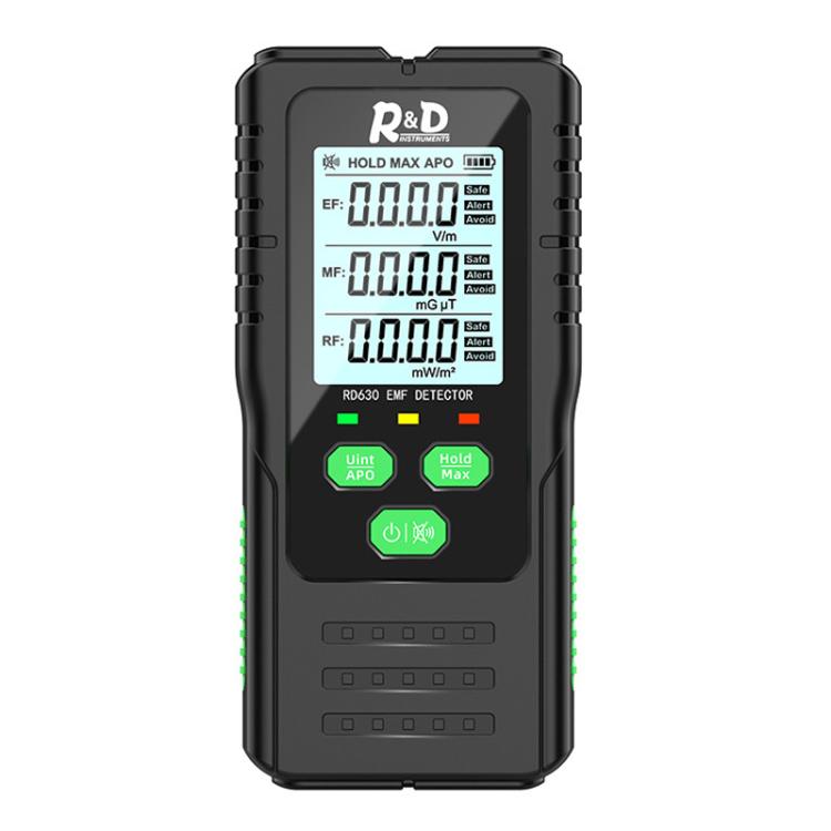 เครื่องตรวจจับสนามไฟฟ้า สนามแม่เหล็ก และคลื่นวิทยุ 3-in-1 R&D INSTRUMEMTS RD630, RD630