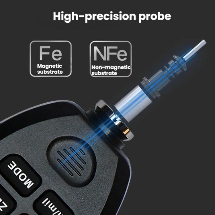 เครื่องวัดความหนาฟิล์มเคลือบความแม่นยำสูง R&D INSTRUMENTS TC-100 สำหรับทดสอบความหนาสีรถยนต์, TC-100
