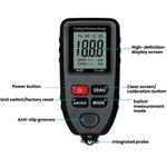 เครื่องวัดความหนาฟิล์มเคลือบความแม่นยำสูง R&D INSTRUMENTS TC-100 สำหรับทดสอบความหนาสีรถยนต์, TC-100