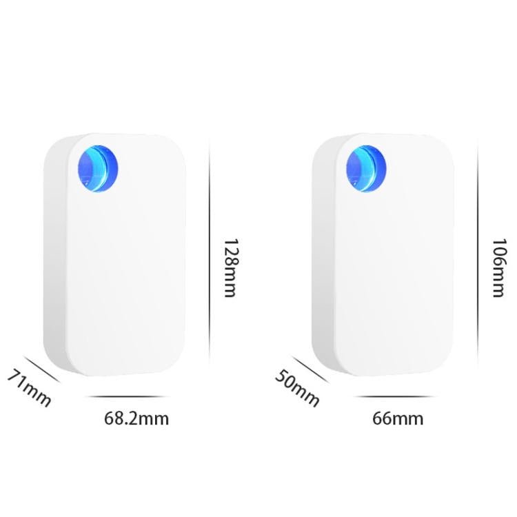 เครื่องฟอกอากาศติดผนังบ้าน GL-130 เงียบ พร้อมไอออนลบและไฟ LED ปลั๊ก US และ EU