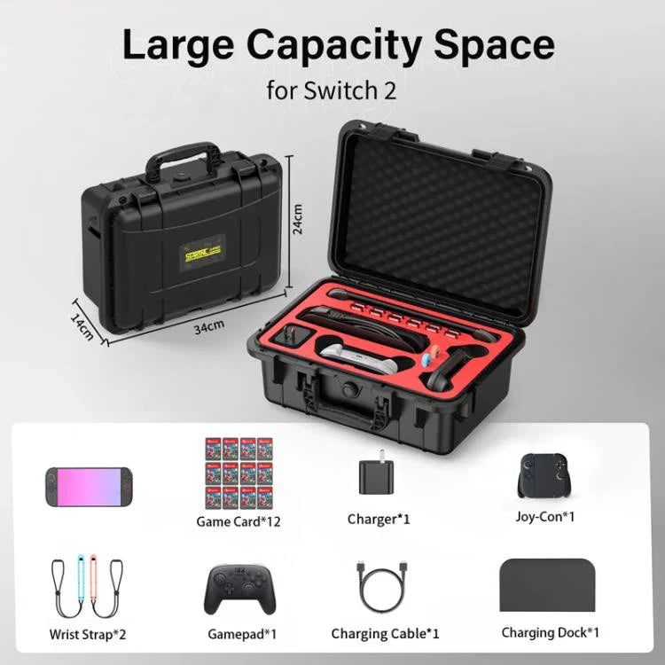 เคสเก็บของกันความชื้นและเชื้อรา STARTRC GAMES สำหรับ Nintendo Switch 2