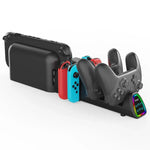 แท่นชาร์จ 10-in-1 ipega สำหรับ Nintendo Switch 2 / Joy-Con & Pro Controllers รุ่นเสียบ USB PG-SW2187