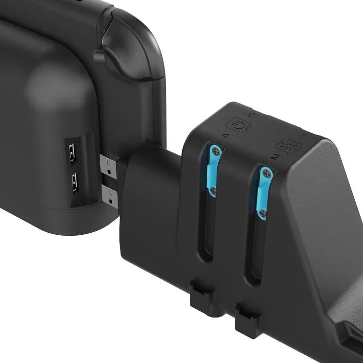 แท่นชาร์จ 10-in-1 ipega สำหรับ Nintendo Switch 2 / Joy-Con & Pro Controllers รุ่นเสียบ USB PG-SW2187